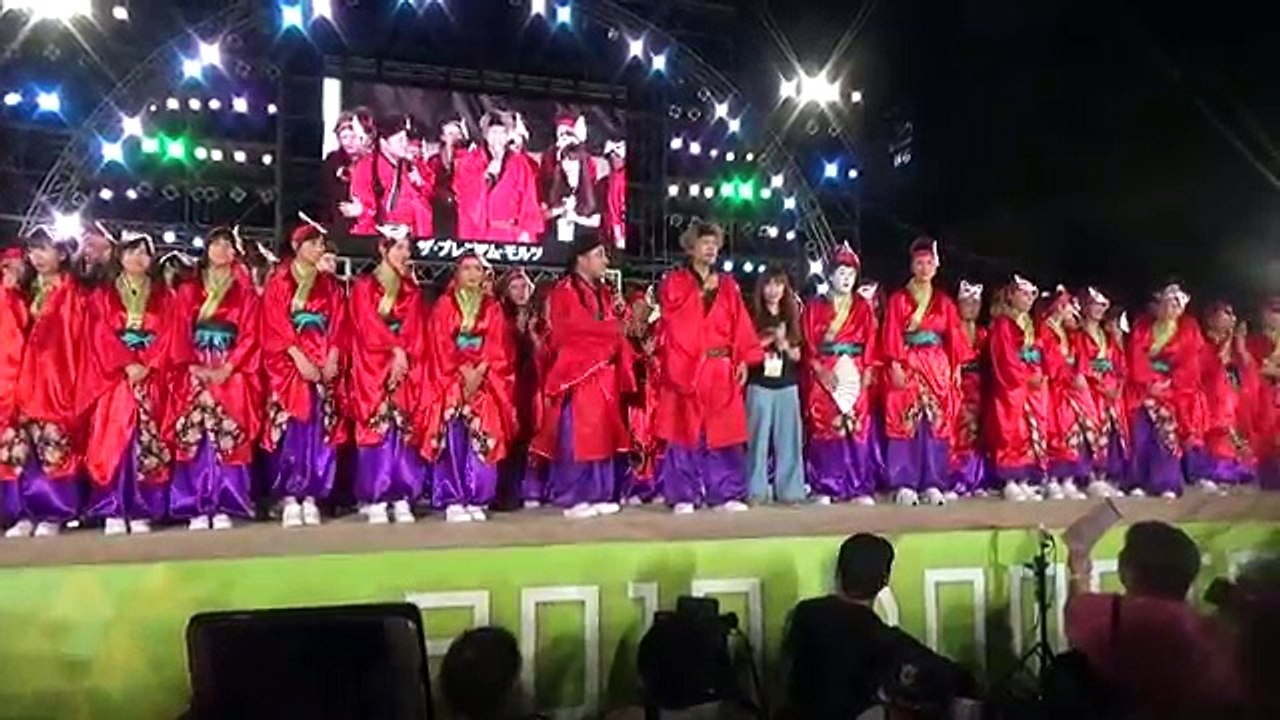 にっぽんど真ん中祭り（前夜祭）（2017 8 25） おじゃMAP!! 総踊り「YEAH！HOPE！!」