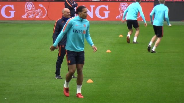 Van Dijk looks ahead to 'special' England game