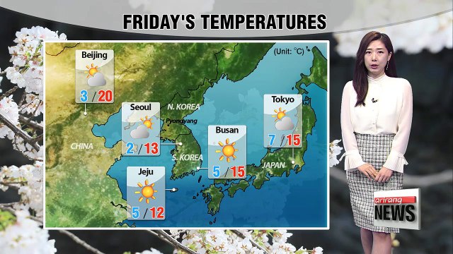 Temperatures to rise above norms this afternoon _ 032318
