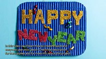How To Create A Quick And Easy New Year Door Decor - DIY Crafts Tutorial - Guidecentral