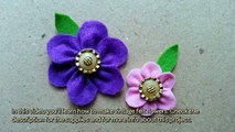 How To Make Vintage Felt Flowers - DIY Crafts Tutorial - Guidecentral