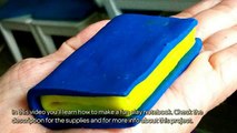 How To Make A Fun Clay Notebook - DIY Crafts Tutorial - Guidecentral