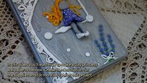 How To Make A Clay Princess Wallpaper Notebook - DIY Crafts Tutorial - Guidecentral