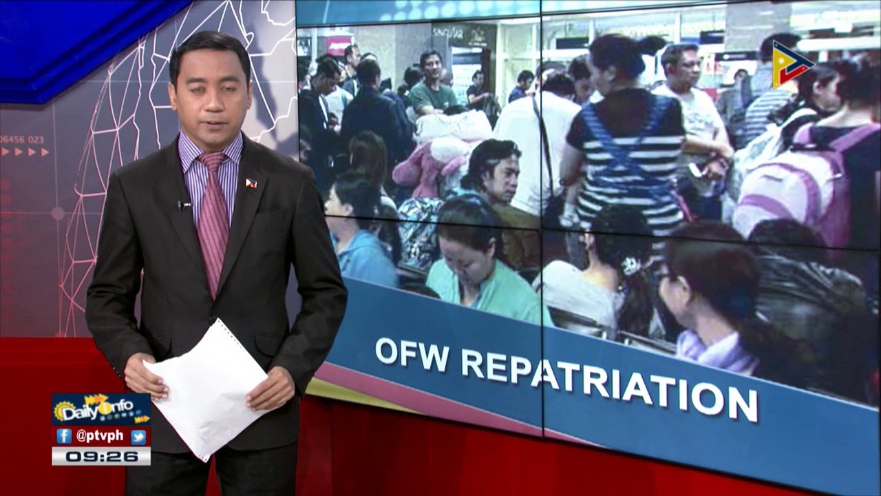 Bagong batch ng OFWs mula Kuwait, nakabalik na sa bansa