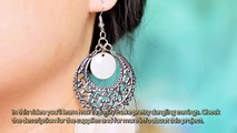 How To Easily Make Pretty Dangling Earrings - DIY Style Tutorial - Guidecentral