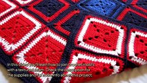 How To Join Crochet Motifs With A Textured Seam - DIY Crafts Tutorial - Guidecentral