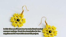 How To Make Floral Beaded Summer Earrings - DIY Style Tutorial - Guidecentral