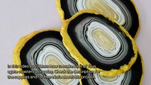 How To Make A Set Of  Faux Agate Coasters Using Clay - DIY  Tutorial - Guidecentral