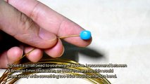 How To Create A Beautiful Wire Wrap Ring With Beads - DIY Style Tutorial - Guidecentral