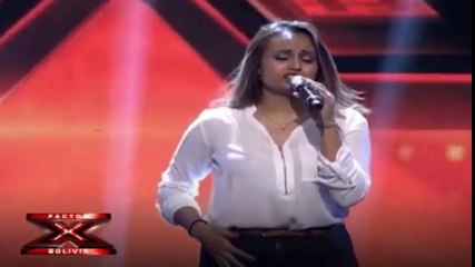 Gabriela Pardo deleita con su fantástica presentación al jurado del Factor X Bolivia 2018