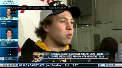 NESN Sports Today: Charlie McAvoy Excited To Have Ryan Donato On The Bruins