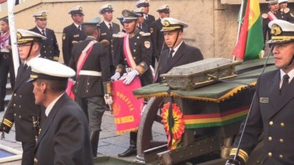 Bolivia homenajea a su prócer Abaroa en víspera de Día del Mar