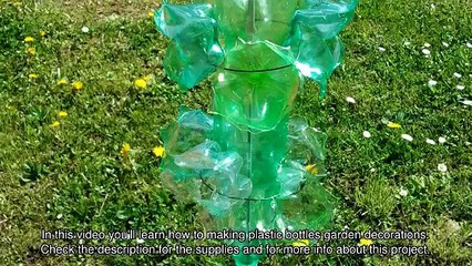 Making Plastic Bottles Garden Decorations - DIY Home - Guidecentral