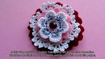 Make Pretty Felt and Crochet Decoration - DIY Crafts - Guidecentral