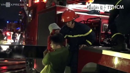 Toàn cảnh cháy chung cư ở Quận 8 Sài Gòn, 13 người tử vong