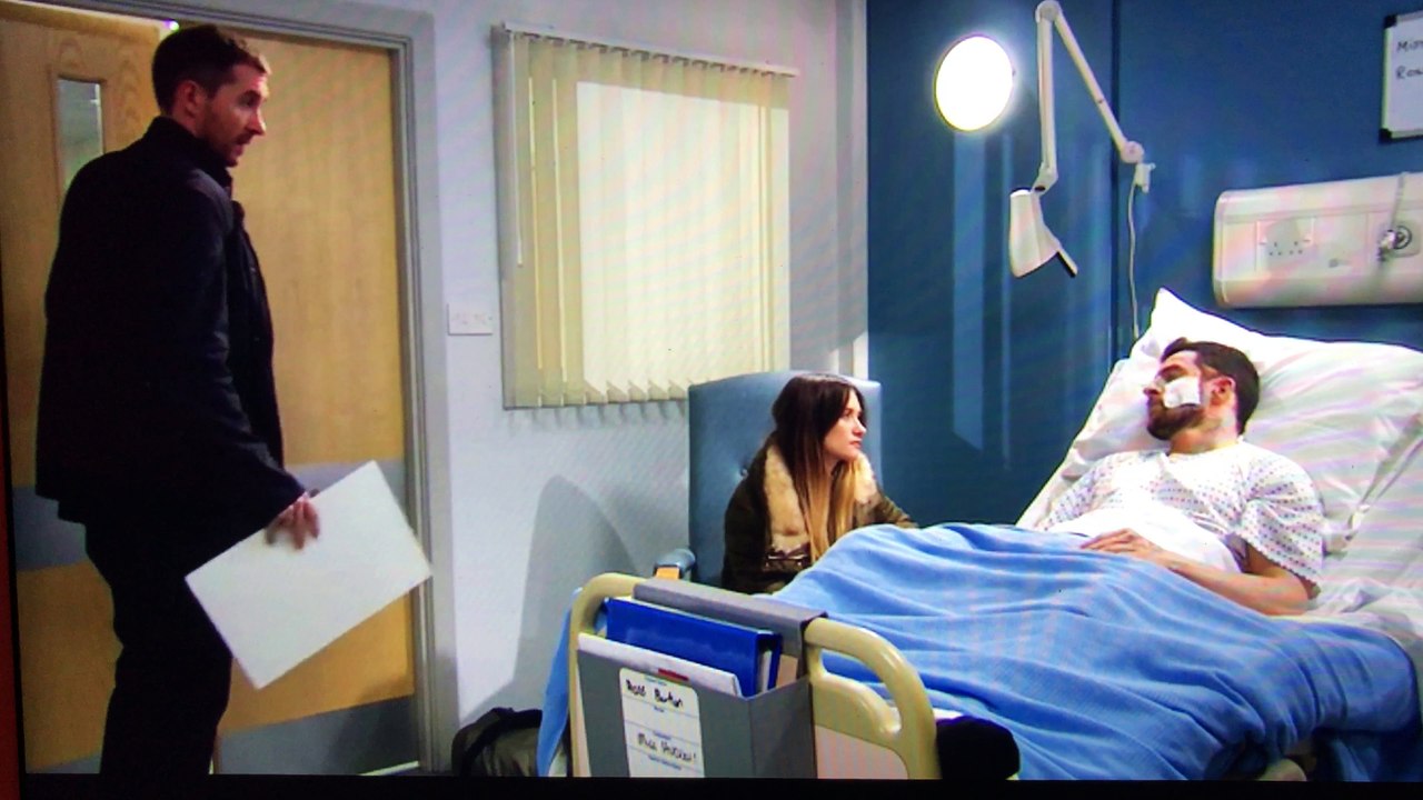 Emmerdale preview clip Debbie go to see Ross at the hospital