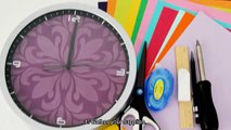 Turn a Boring Clock into a Colorful Clock - DIY Home - Guidecentral