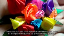 Make Small Satin Ribbon Rosettes - DIY Crafts - Guidecentral