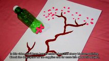 How To Make a Beautiful Cherry Blossom Painting - DIY Crafts Tutorial - Guidecentral