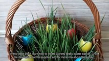 Create a Pretty Grass Easter Basket - DIY Crafts - Guidecentral