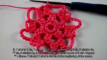 How To Make a Cute Crocheted Flower Motif - DIY Crafts Tutorial - Guidecentral