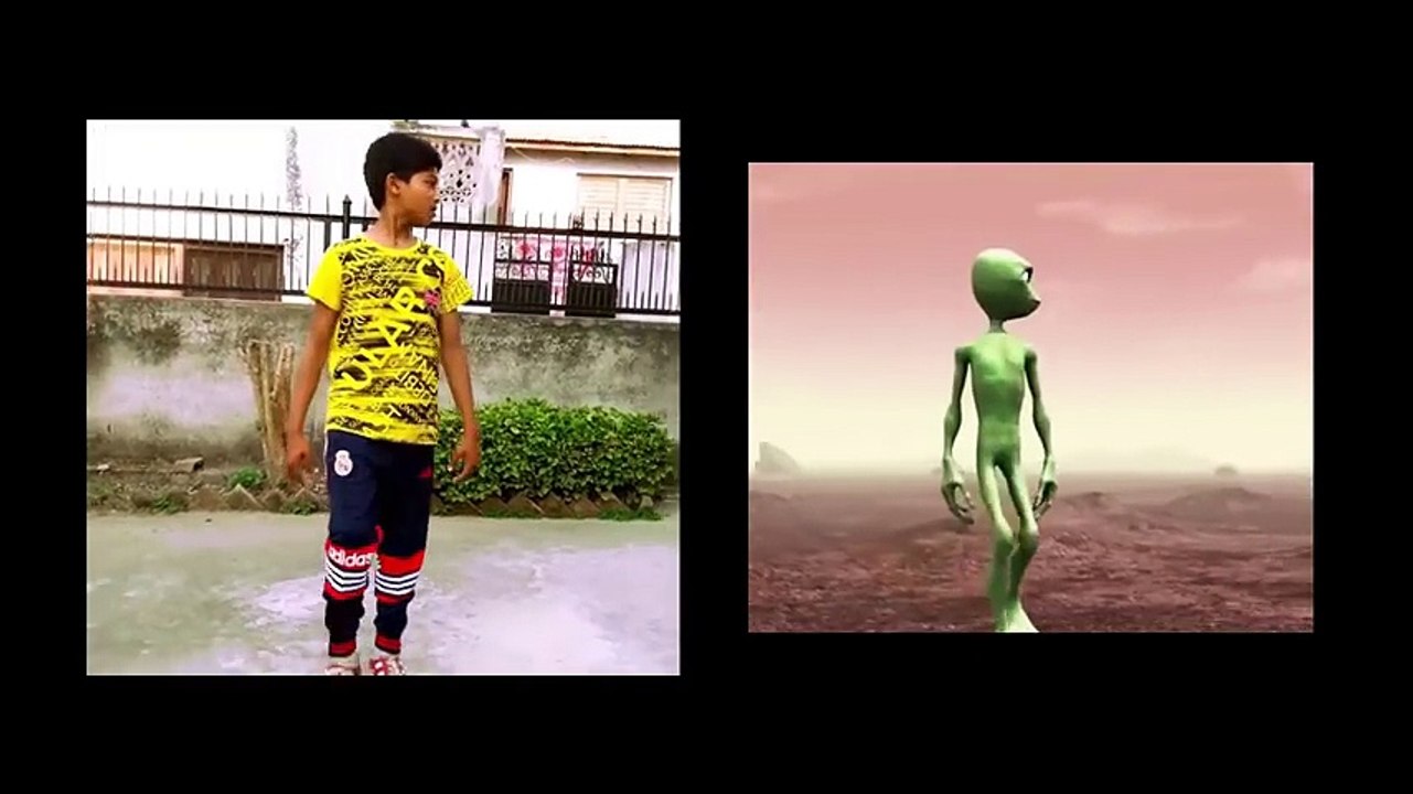 Nepalese Kids vs Alien Dance Challenge 2018   Crazy Frog   ASquare Crew  Abhay n Aayush