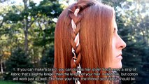 Create a Braided Ribbon Hair Style - DIY Beauty - Guidecentral