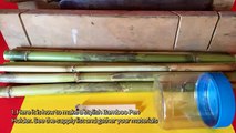 How To Make a Stylish Free Bamboo Pen Holder - DIY Crafts Tutorial - Guidecentral