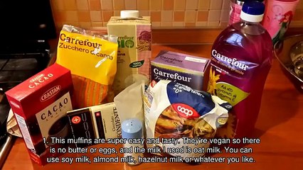 How To Bake Delicious Vegan Chocolate Muffins - DIY Food & Drinks Tutorial - Guidecentral