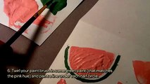 Create Sweet Watermelon Stamps - DIY Crafts - Guidecentral