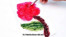 Create an Embossed Tissue Mache Wall Art - DIY Home - Guidecentral