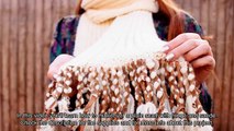Makeover a Plain Scarf With Fringe and Suede - DIY Style - Guidecentral
