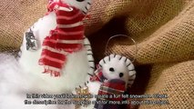 Create a Fun Felt Snowmen - DIY Crafts - Guidecentral