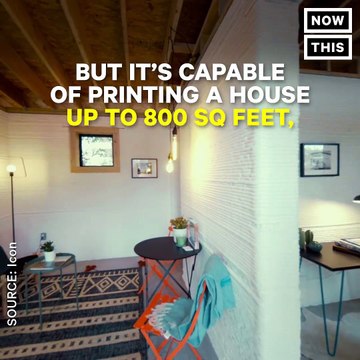 This company is 3D printing affordable homes in just 24 hours (via NowThis Future)