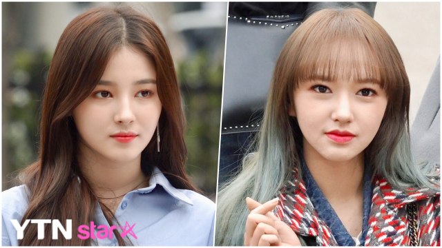 [Y영상] 우주소녀-모모랜드 ‘눈부신 미모 대결’ (뮤직뱅크 출근길) / YTN