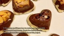 Make Yummy Chocolate Honeycomb Heart Treats - DIY Food & Drinks - Guidecentral