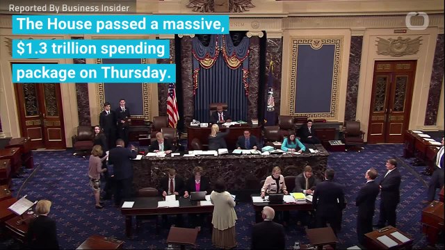 House Passes Massive $1.3 Trillion Spending Bill
