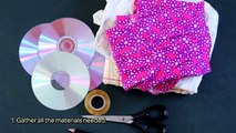 Make Adorable Upcycled CD Tea Coasters - DIY Home - Guidecentral