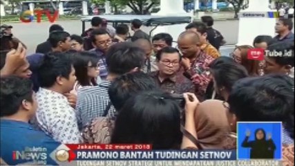 Pramono Bantah Tudingan Setnov