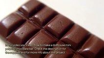 Make a Dollhouse Mini Polyclay Chocolate Bar - DIY Crafts - Guidecentral