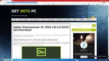 How To Install Adobe Dreamweaver CC 2018 v18.1.0.10155x64 Without Errors