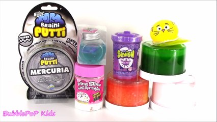 BEST vs WORST Slime! Amazon SLIME Review! Gummy Bear SLIME! Peach Ring Slushy SLIME! Sprinkle Icing!