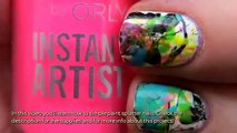 How To Simple Paint Splatter Nails - DIY Beauty Tutorial - Guidecentral