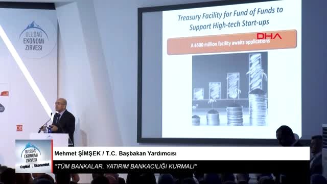 Bursa-Mehmet Şimşek Uludağ Ekonomi Zirvesi'nde Konuştu-7