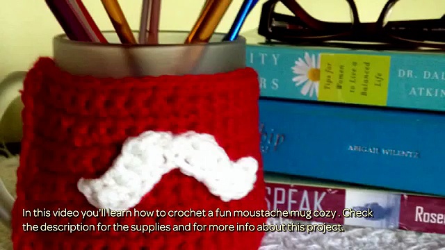 Crochet a Fun Moustache Mug Cozy – Home – Guidecentral