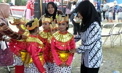 Anak - Anak Diajak Cinta Budaya Lewat Lomba Tari