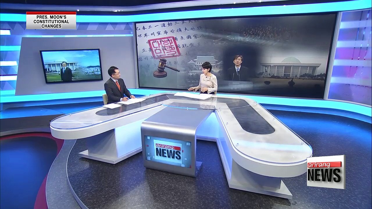 Overview of President Moon's constitutional revision proposal