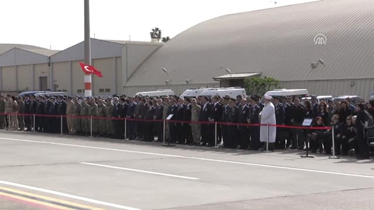Şehit Pilot Üsteğmen Boy İçin İncirlik Hava Üssü'nde Tören Düzenlendi
