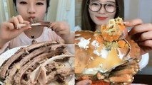 EATING SHOW COMPILATION-CHINESE FOOD-MUKBANG-Greasy Chinese Food-Beauty eat strange food-NO.87