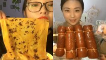 EATING SHOW COMPILATION-CHINESE FOOD-MUKBANG-Greasy Chinese Food-Beauty eat strange food-NO.88
